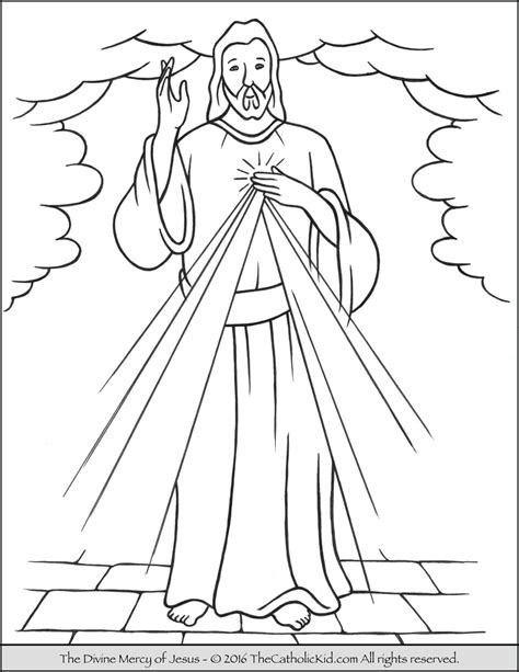 catholic coloring pages sketch coloring page