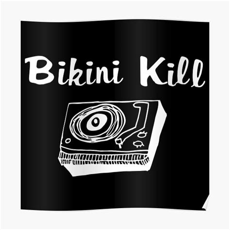 bikini kill posters redbubble