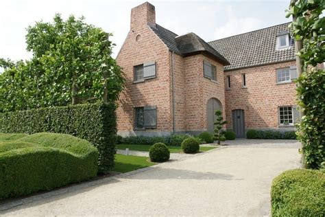 tuinrealisaties grote tuinen belgian style courtyard landscape design mansions house styles