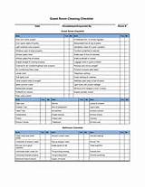 Cleaning Company Checklist Template Pictures