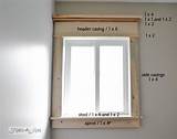 Window Frame Molding Photos