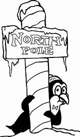 Pole Coloring North Pages Wecoloringpage Printable Color Getdrawings Getcolorings sketch template
