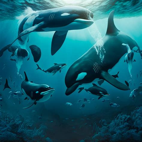 orcas    killer whales  daily