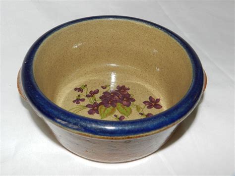 monroe salt works pottery monroe maine stoneware chowder soup bowls