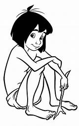 Coloring Mowgli Pages Popular sketch template