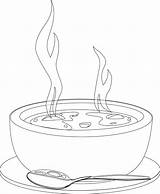 Bowl Cocoa Noodle Crackpot Clipartkey sketch template