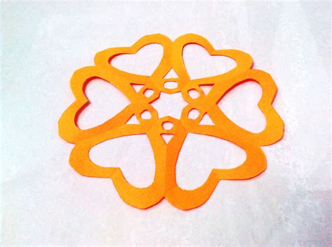 How To Make A Kirigami Paper Snowflake 3 Kirigami Paper Cutting