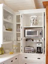 Pictures of Kitchen Appliance Cabinet