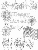 Coloring July Pages Fourth Printable 4th Designs Pdf Print Intricate Batch Favorite Most Thehousewifemodern Page4 Patriotic sketch template