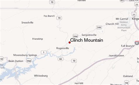 clinch mountain mountain information