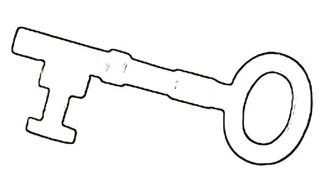 skeleton key  clipartsco