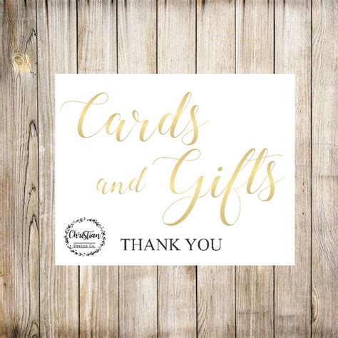 printable cards  gifts sign cards  gifts sign cards  gifts