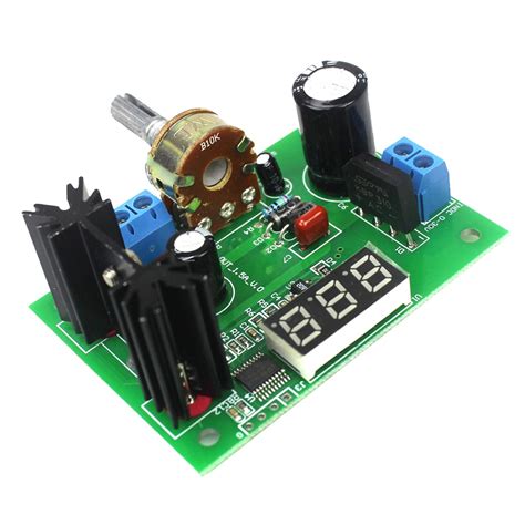 lm acdc continuously adjustable voltage regulator step  power supply module  led