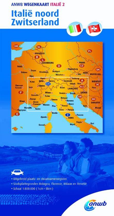 anwb wegenkaart  italie  italie noordzwitserland boek anwb  pillbeertimac