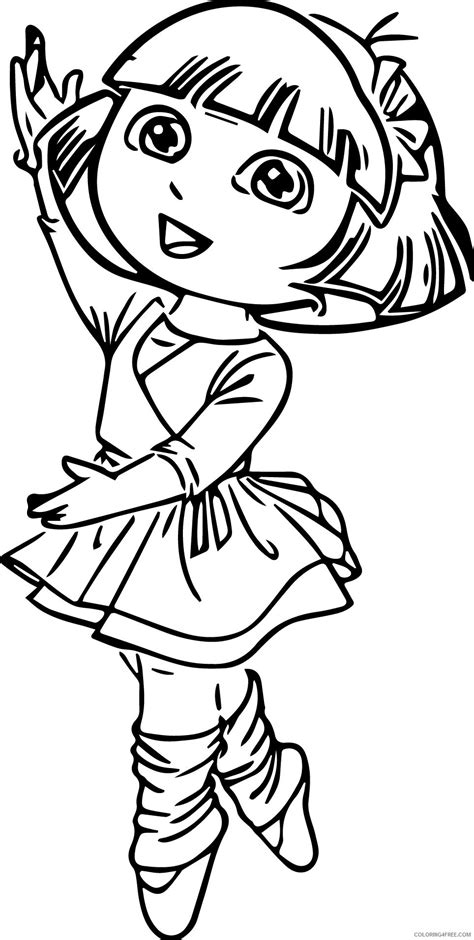 kitty ballerina coloring pages pin  happy birthday coloring