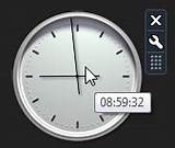 Glass Clock Gadget For Windows 7 Pictures