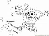 Spongebob Uneste Punctele Coloreaza Verbinden Planse Patrick Personaje Zahlen Punkte Malen Maze sketch template
