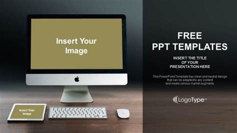 monitor  tablet mockup powerpoint templates