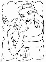 Colorat Desene Printesa Princesa Colorear Bojanke Desenhar Rossignol Planse Fisa Cisnes Bojanje Printanje Djecu Crtezi Laminas sketch template