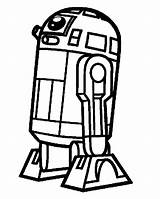 Wars R2 Desenho Colouring sketch template