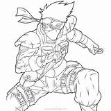 Kakashi Hatake Coloriage Ausmalbilder Sharingan Pintar Xcolorings Chidori Sensei Mask Malvorlagen sketch template