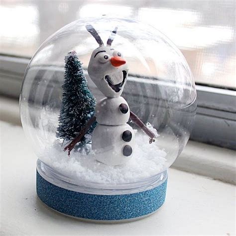 boule  neige faite maison  idees de cadeaux ou decoration