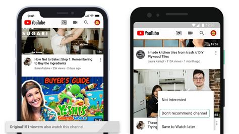 youtube homepage update  users  control  recommendations eases content discovery