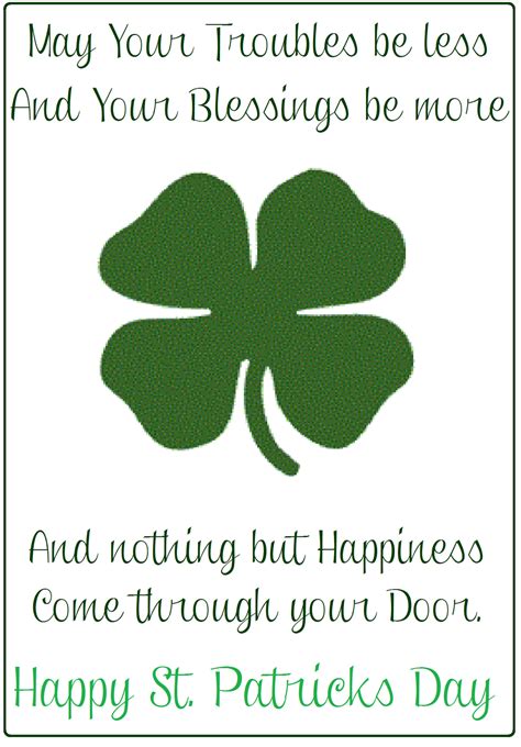 my country girl ramblings st patricks day blessing {free printable}