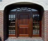 Wooden Front Doors With Glass Images