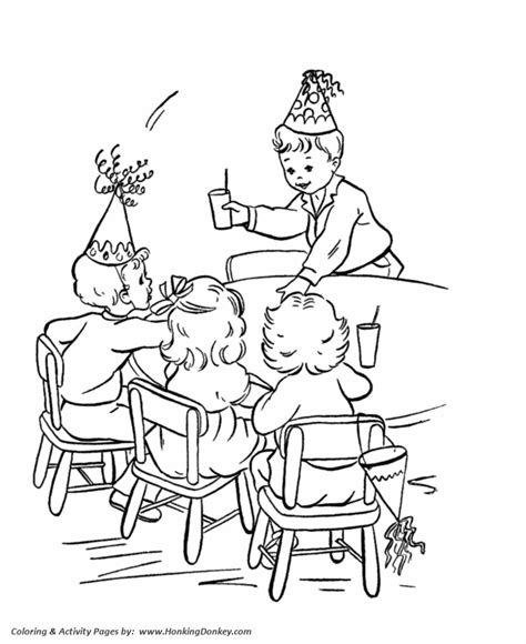 birthday coloring pages  printable kids play   birthday