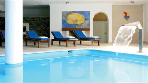 poseidon spa indoor pool thalassa villas
