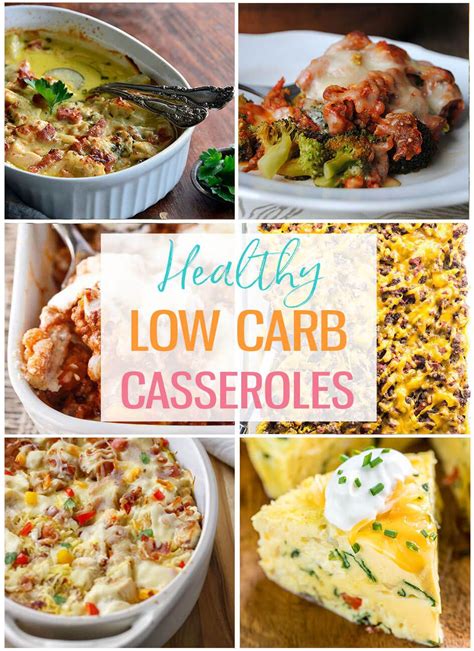 carb casseroles   easy weeknight dinners