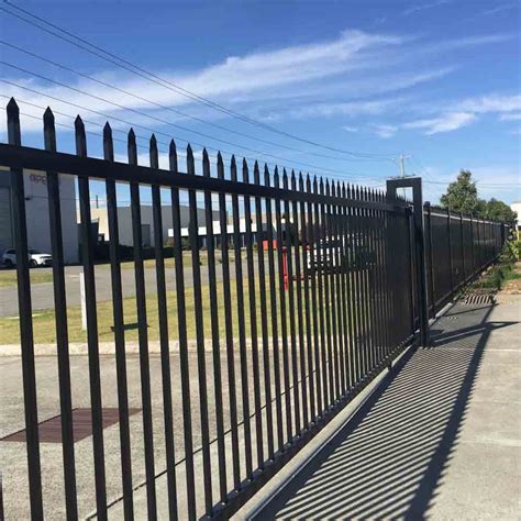 high quality best price unclimbable steel fence gate designs simple