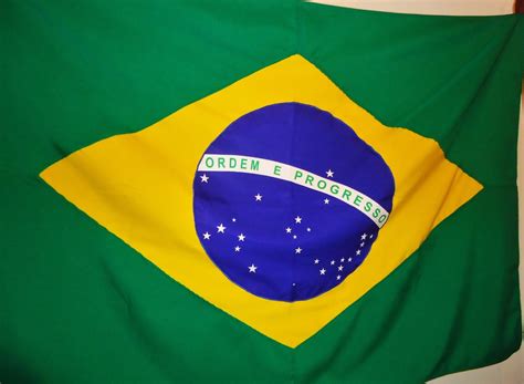 bandeira oficial  brasil em nylon tam xcm   em mercado livre