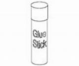 Glue Stick Coloring Pages Search sketch template