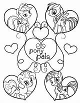 Coloring Pages Pony Cutie Mark Little Crusaders Mermaid Fairy Color Getcolorings Heart Print Getdrawings sketch template