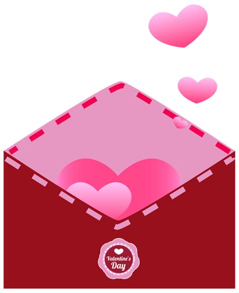 envelope  hearts transparent png clip art image gallery