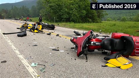 killed   pickup truck crashes  motorcyclists