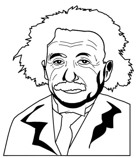 kidzcoloringcom  coloring pages coloring pages albert einstein