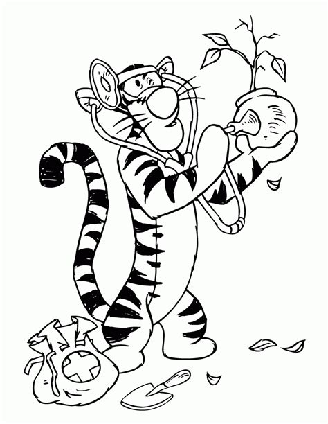 tigger disney coloring pages coloring pages cartoon coloring pages