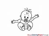 Coloring Pages Soother Kids Sheet Title sketch template