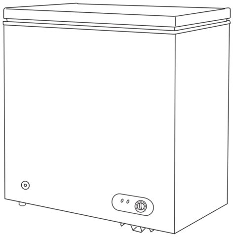 Midea Mrc09m4aww 8 8 Cu Ft Manual Defrost Chest Freezer Instruction Manual