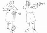 Archer Bayonet sketch template