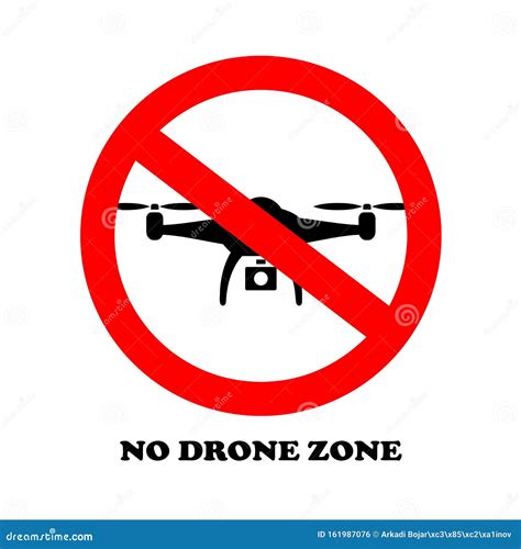 drone zone vector sign stock vector illustration  flight