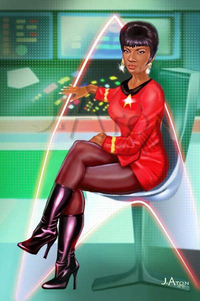 Uhura By Artzine20 Star Trek Art Star Trek Tv Star Trek Universe