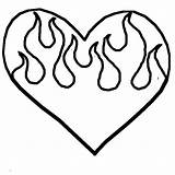 Heart Drawing Draw Flames Hearts Flame Drawings Broken Sketch Simple Clip Clipart Background Transparent Detailed Doodle Pencil Human Painting Hand sketch template