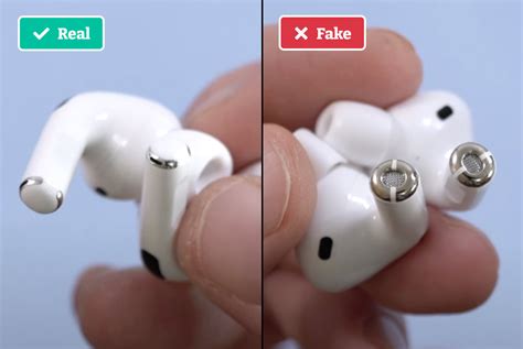 real  fake airpods pro  ways    difference verifiedorg