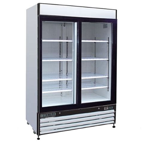 maxx cold mxm   series  section merchandiser refrigerator  cubic feet gosale price