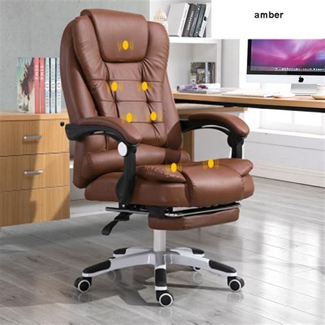 Home Computer Desk Armchair Boss Office Chair With