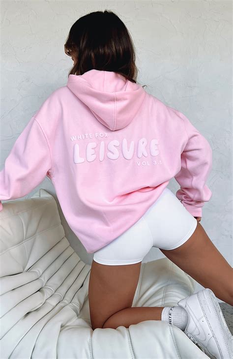 Leisure Series Oversized Hoodie Posy White Fox Boutique Us